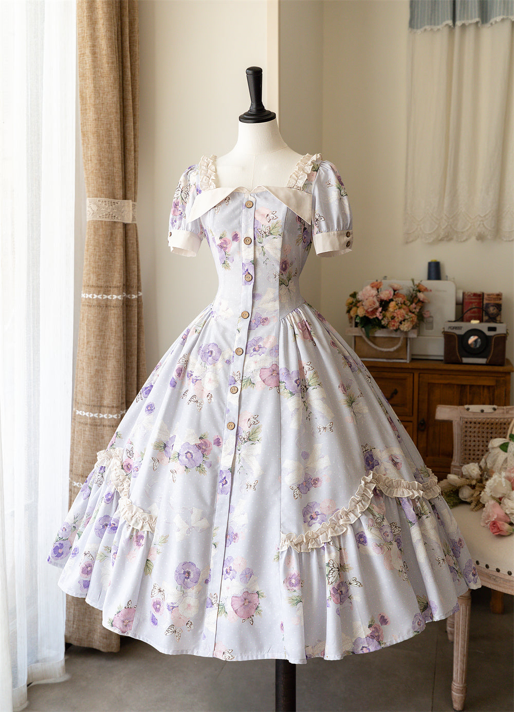 Forest Holidays Summer Dress with Headband, 4 Patterns in total [Type 2]