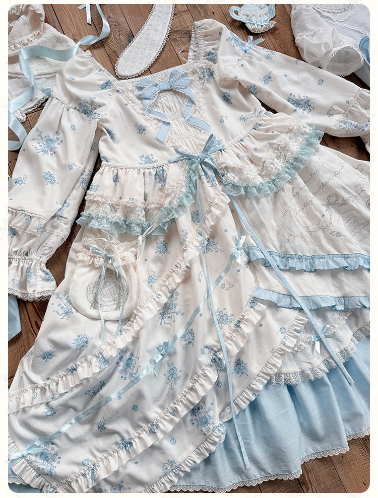 【受注予約4/8まで】Wandering Teapot 長袖ワンピース