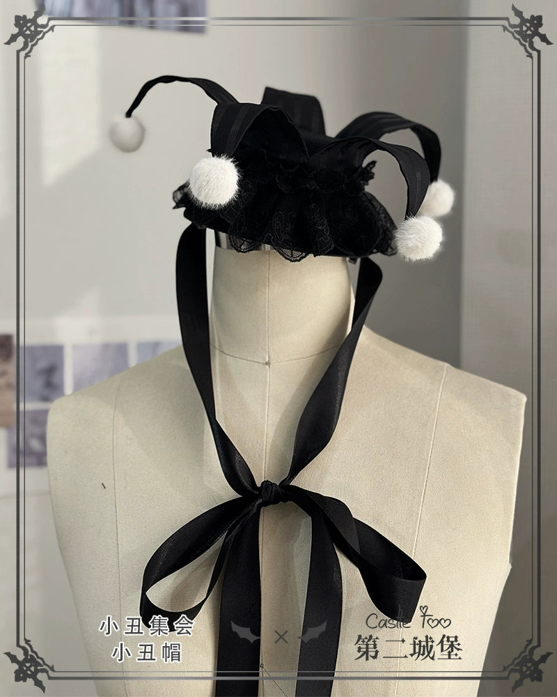 【受注予約5/28まで】Clown Party ショール兼オーバースカート・ハット