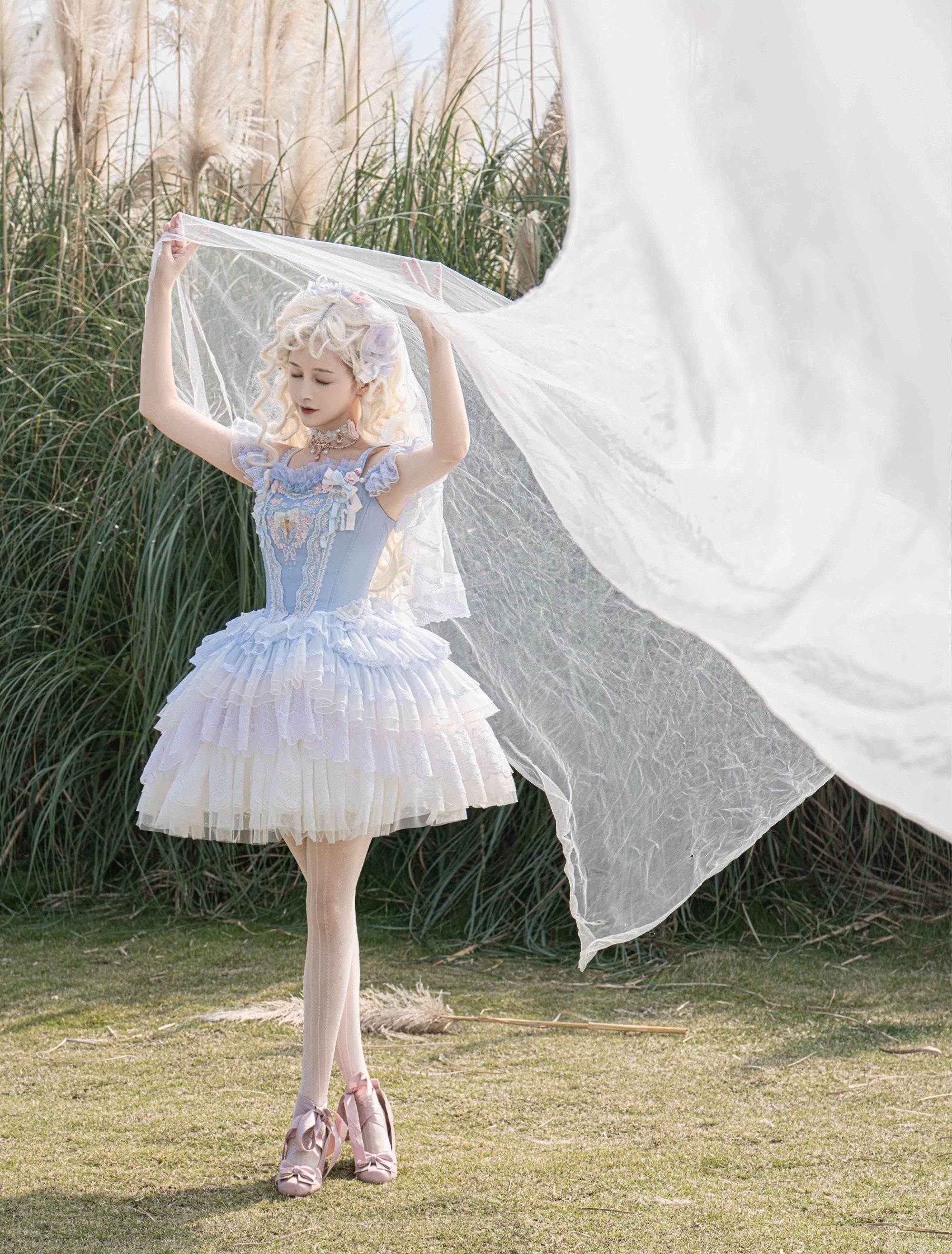 [Sale period ended] Dream Dance mini dress (single item/full set)