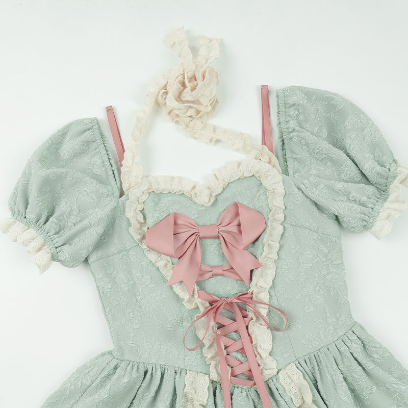 Whipped Cream ハートの2wayワンピース