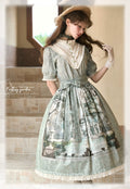 [Sales period ended] Fantasy Garden Print Skirt