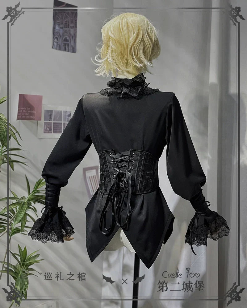 [Only available with simultaneous purchase] Pilgrim's Coffin Prince's Head Dress and Corset
