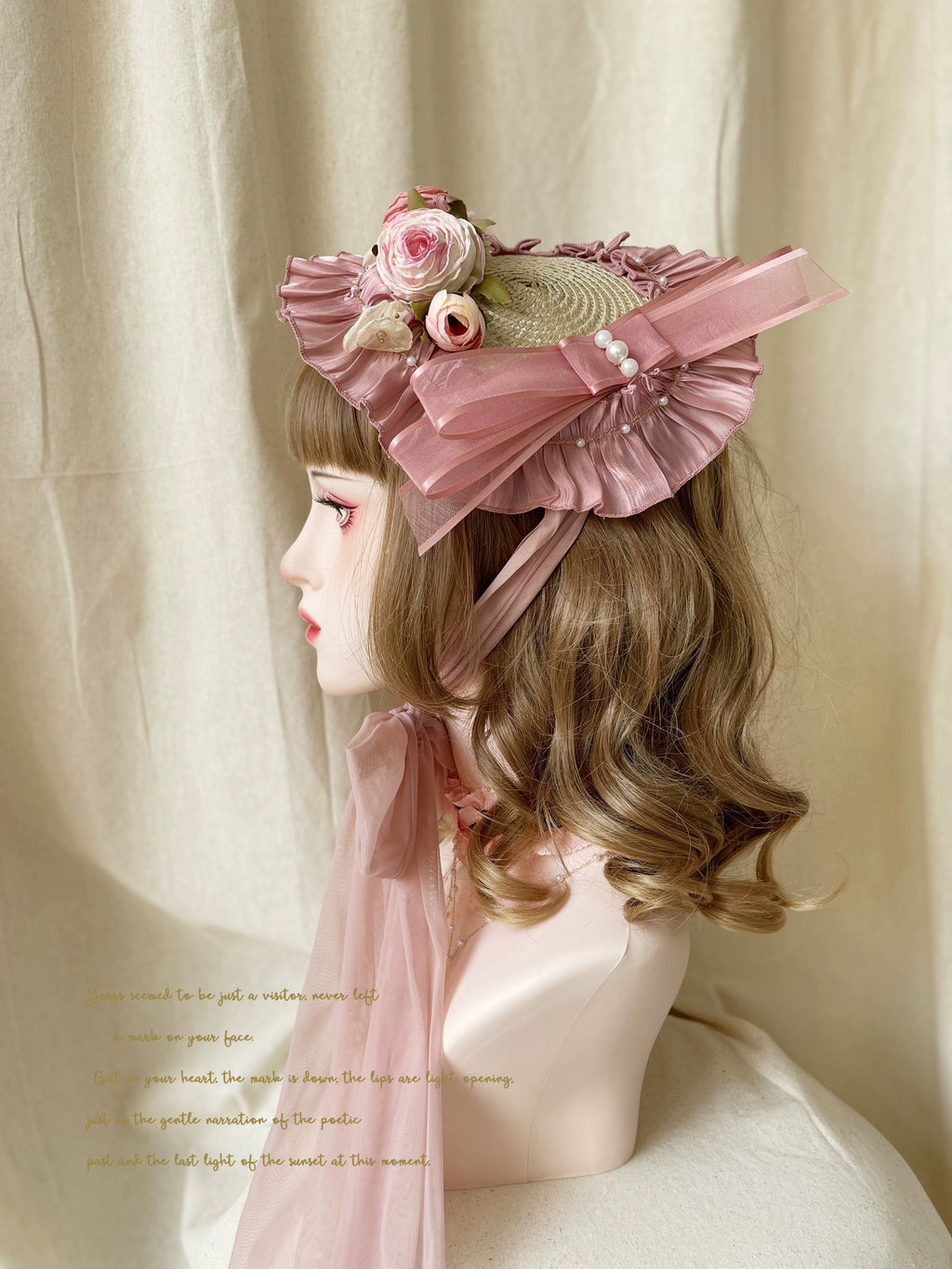 【同時購入のみ】Rose Fairy 帽子・コサージュ他アクセサリー