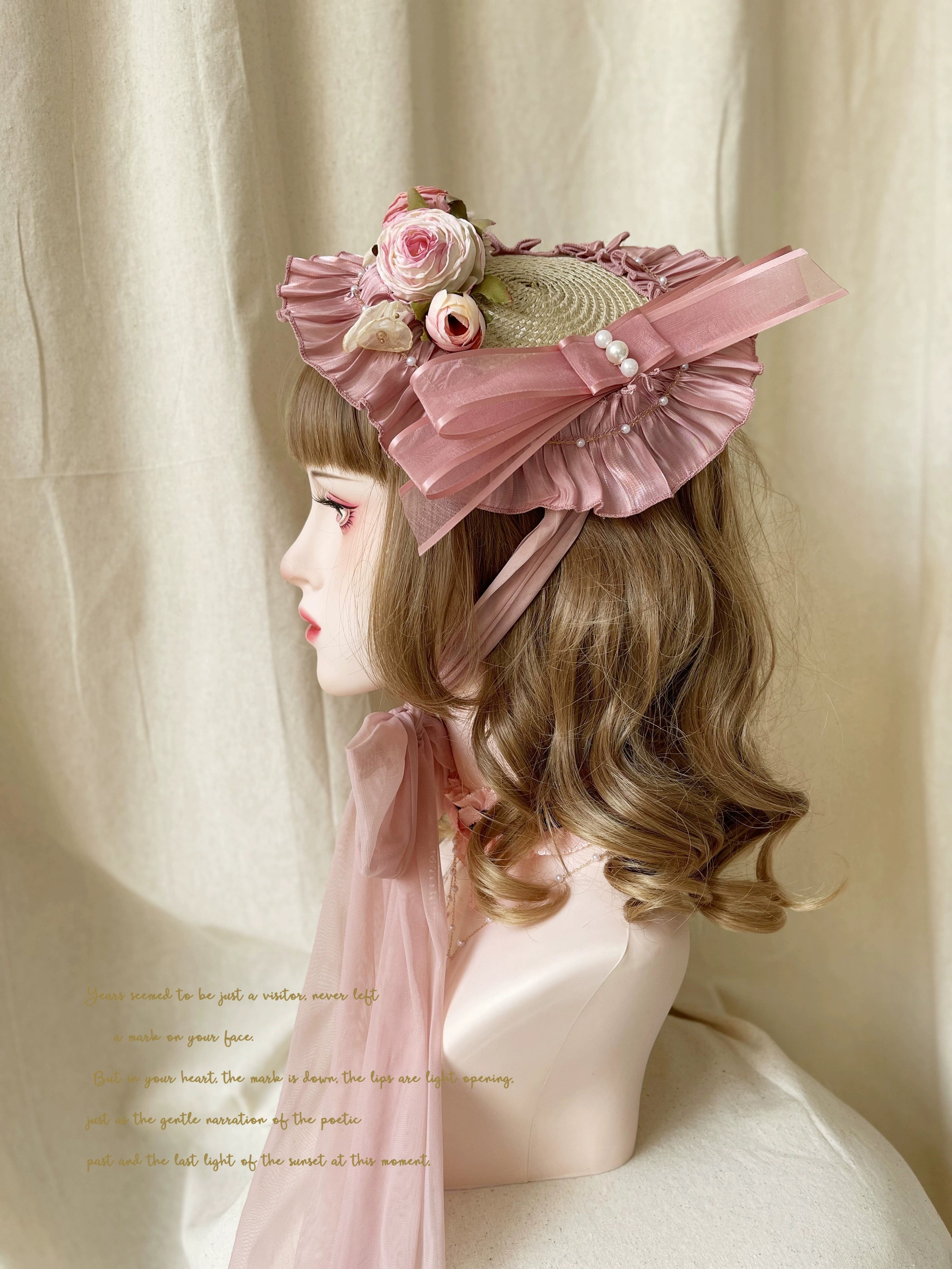 【同時購入のみ】Rose Fairy 帽子・コサージュ他アクセサリー