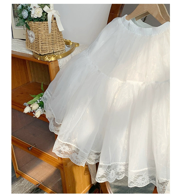 ふんわりレースパニエ60cm