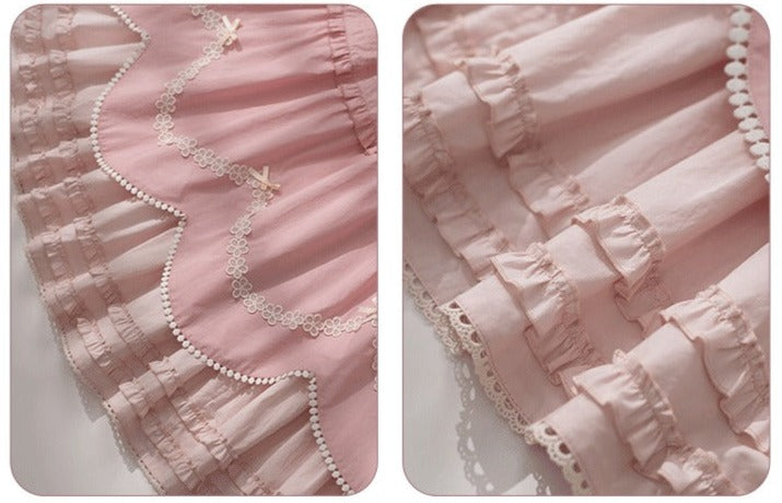 [Sale period ended] PEACH TREE gradation skirt