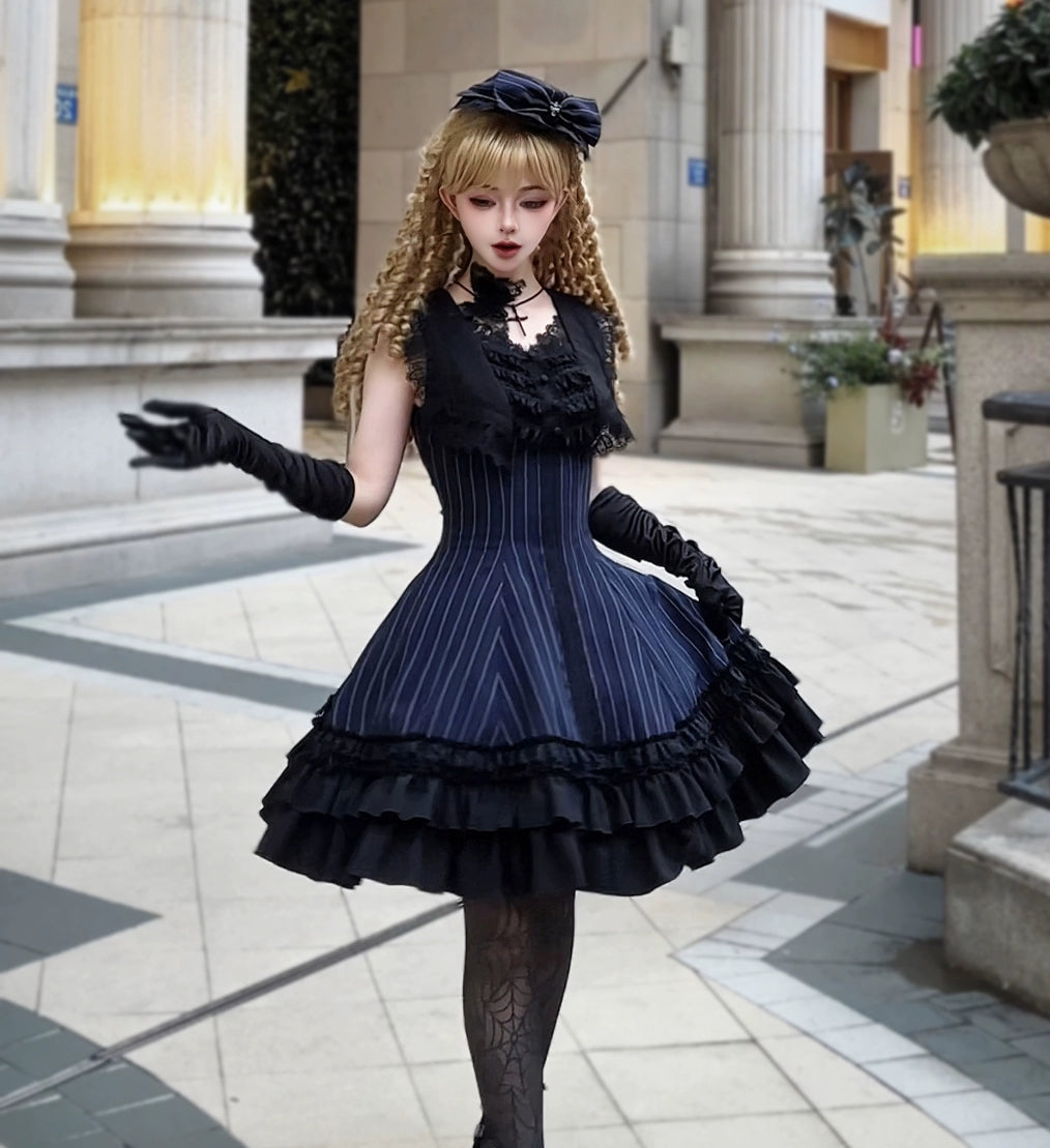 【受注予約7/21まで】Nocturne Eternelle ゴシックジャンパースカート