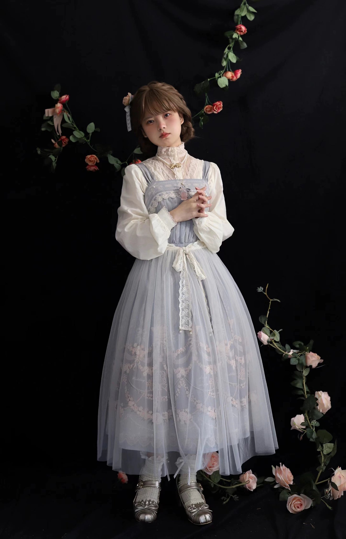 [Sale period ended] Romantic Memories Jumper skirt with veil