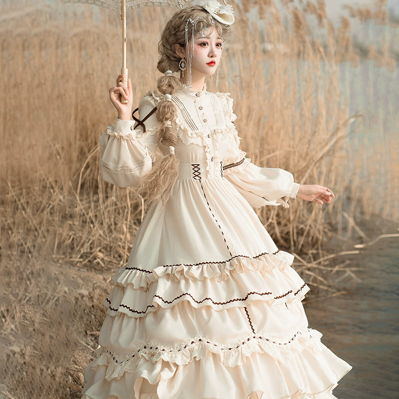 Shepherd Girl 2way Skirt Length Dress