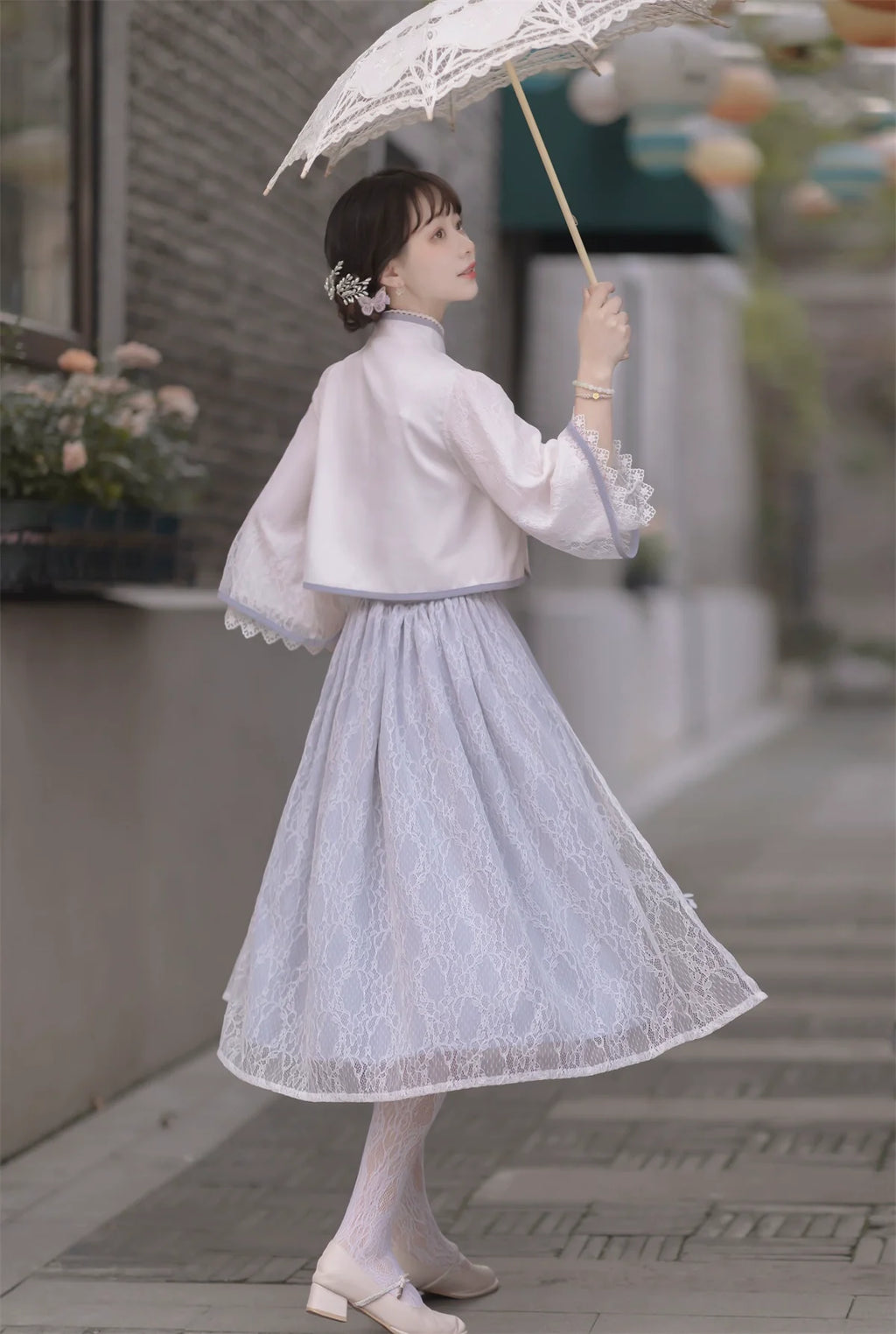 Wisteria butterfly and wisteria loli setup