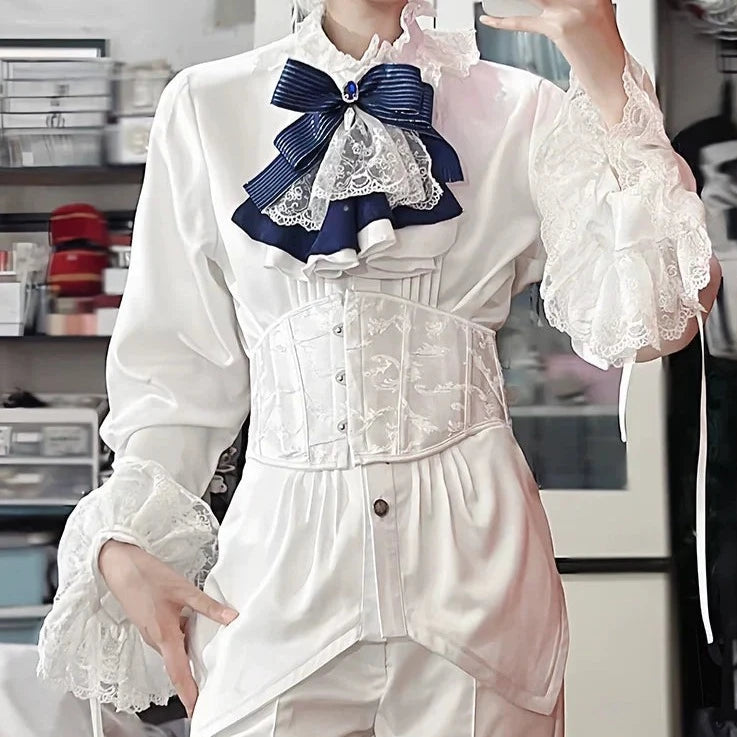 [Only available with simultaneous purchase] Pilgrim's Coffin Prince's Head Dress and Corset