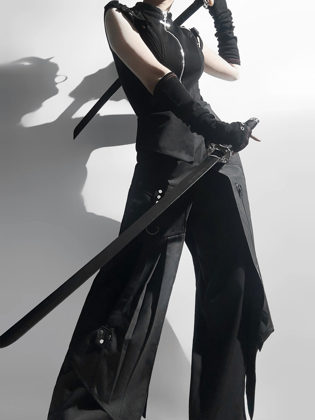 Knight Blade ダブルベルトロングパンツ4点セット