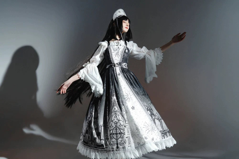 【販売期間終了】Sanctuary ゴスロリオフショルダー姫袖ブラウス
