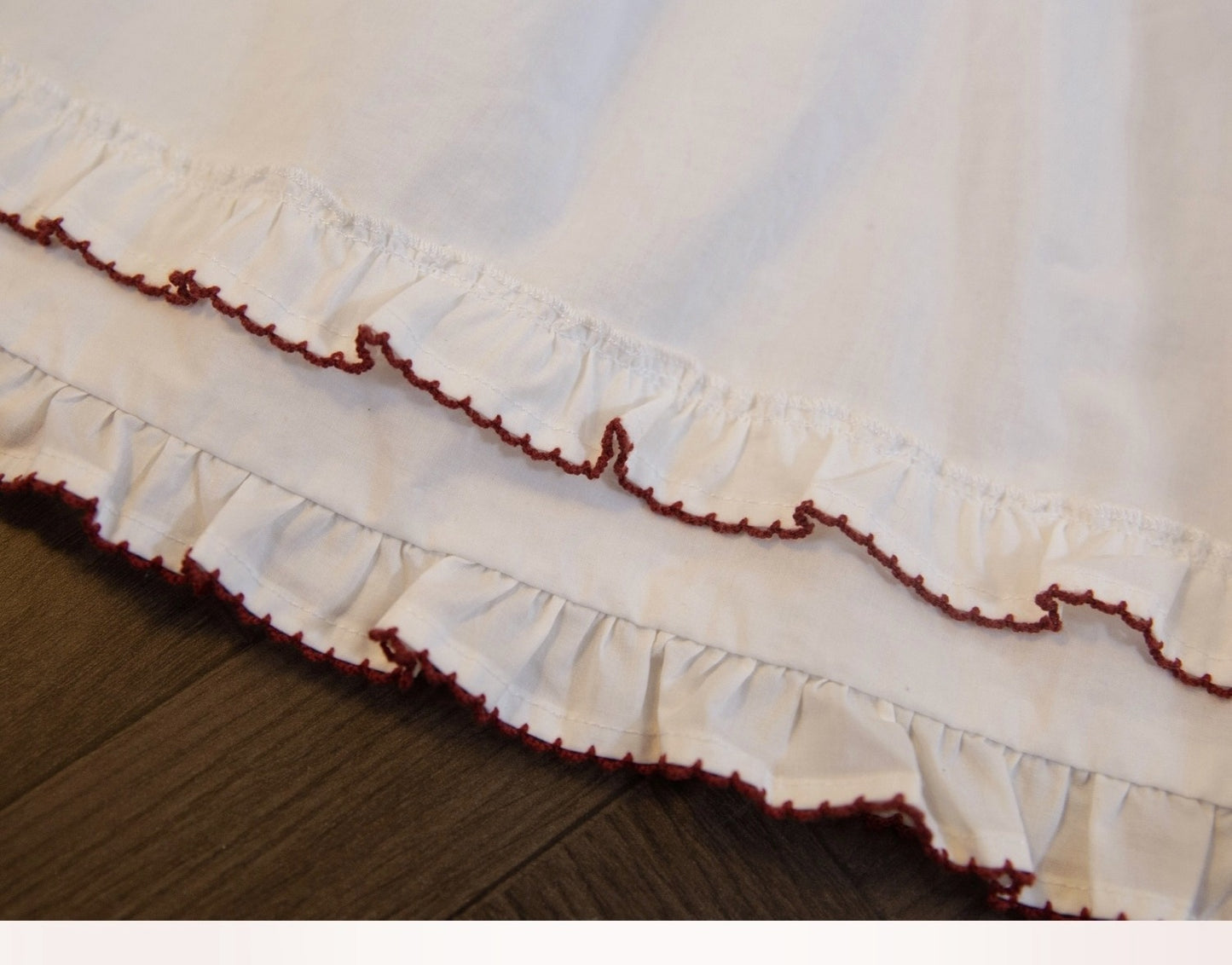 Simultaneous purchase only [Sale period ended] Camellia Berry Collar/Apron/Inner Skirt