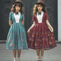 [Pre-order] Secret Key Antique Short Sleeve Dress
