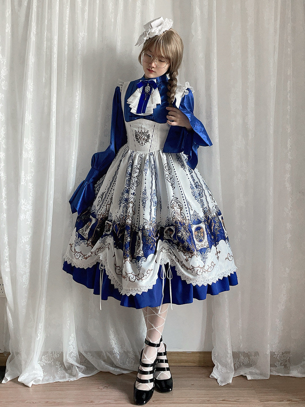 【受注予約1/18まで】Blood Night Lantern Master プリントジャンパースカート