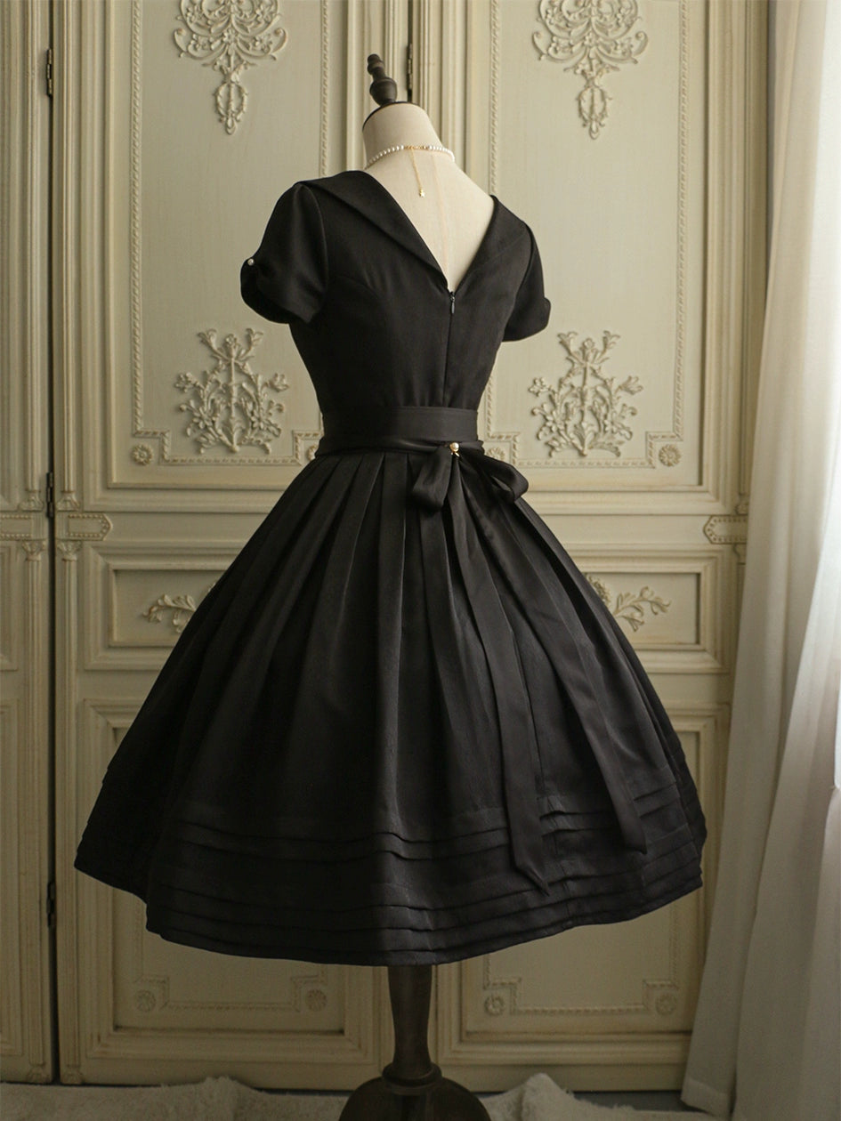Paris History ブラックワンピース