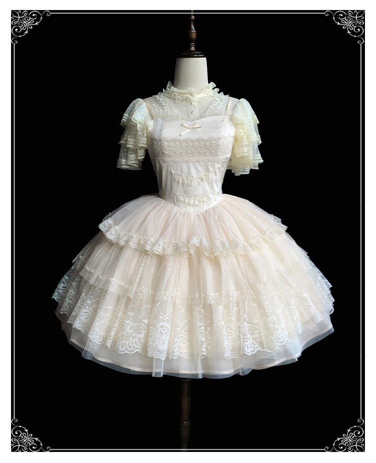 Forest Fairy Design Lace Jumper Skirt