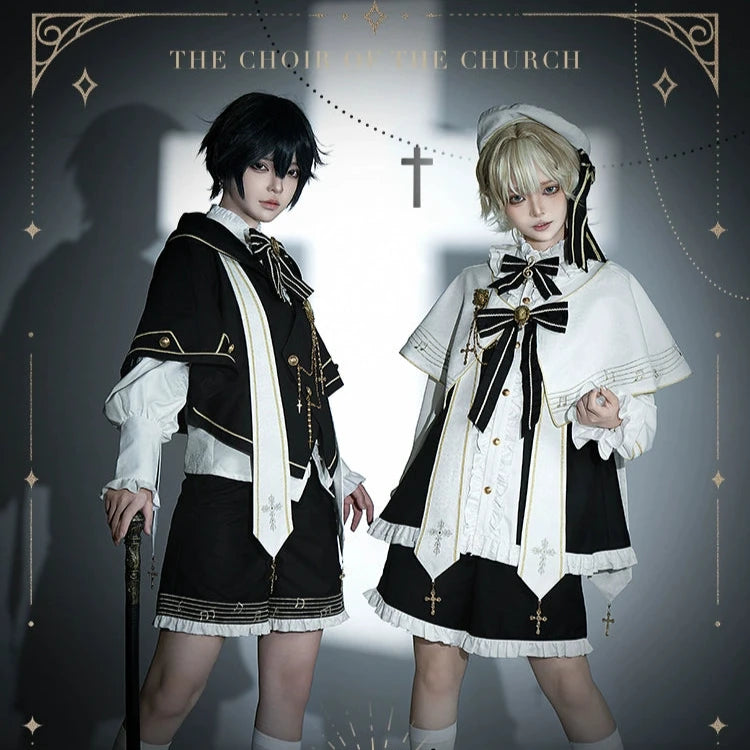 【受注予約1/16まで】The Choir of the Church 皇子系セットアップ・ホワイト