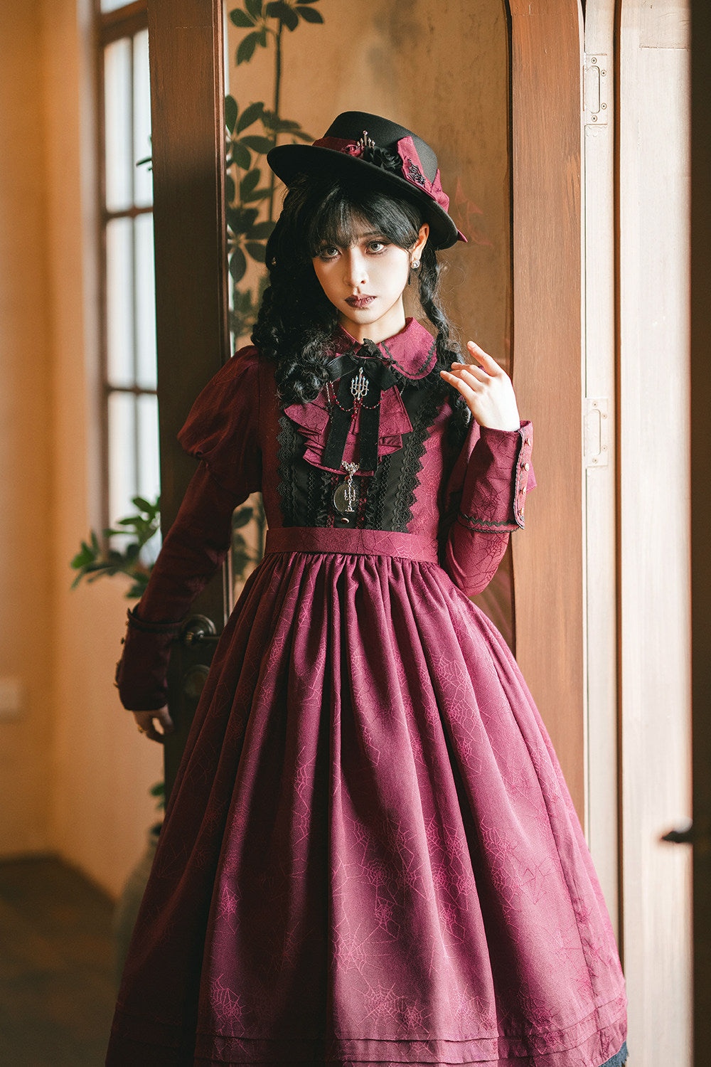 【受注予約1/18まで】Blood Night Lantern Master ジャガードワンピース