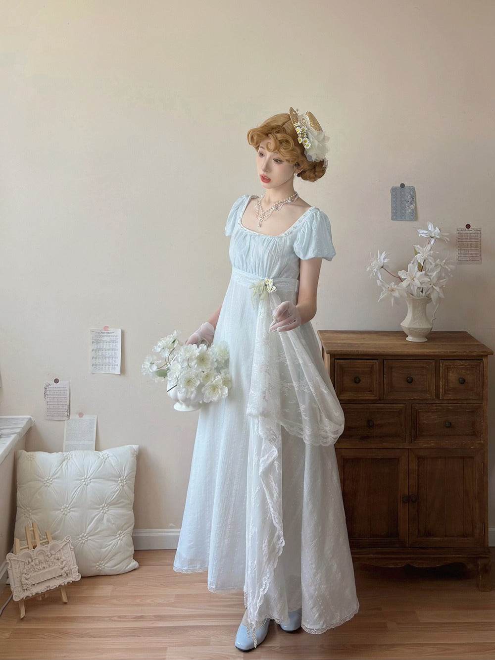 【受注予約9/8まで】Sheer Imperial Style エレガントドレス・デイリータイプ