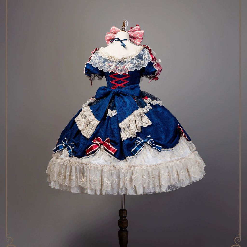 Mirror Snow White プリンセススイートドレス・ネイビー