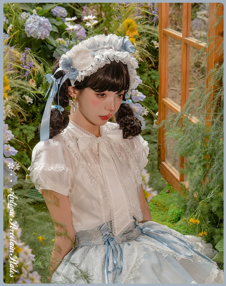 [Only available with simultaneous purchase] Antique Porcelain Plates Accessories