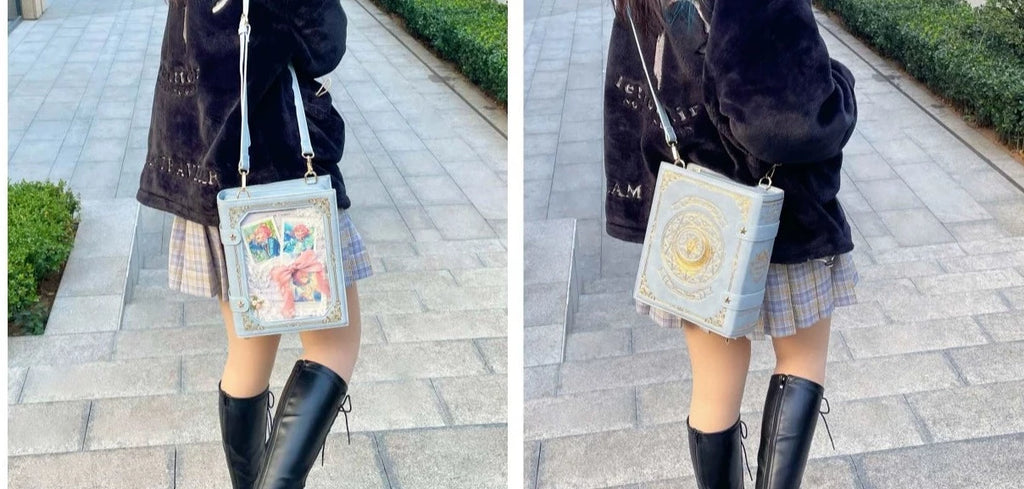 [Partial pre-order] Magic Book Shoulder Ita Bag in 10 colors