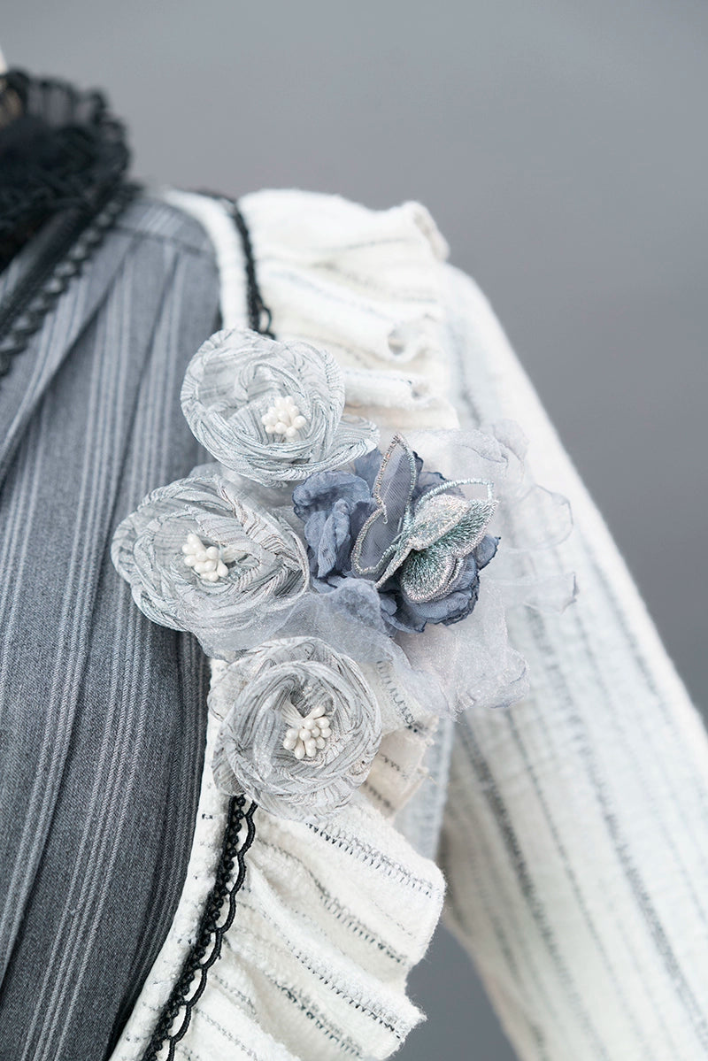 Monotone Camellia ジャンパースカート3点セット