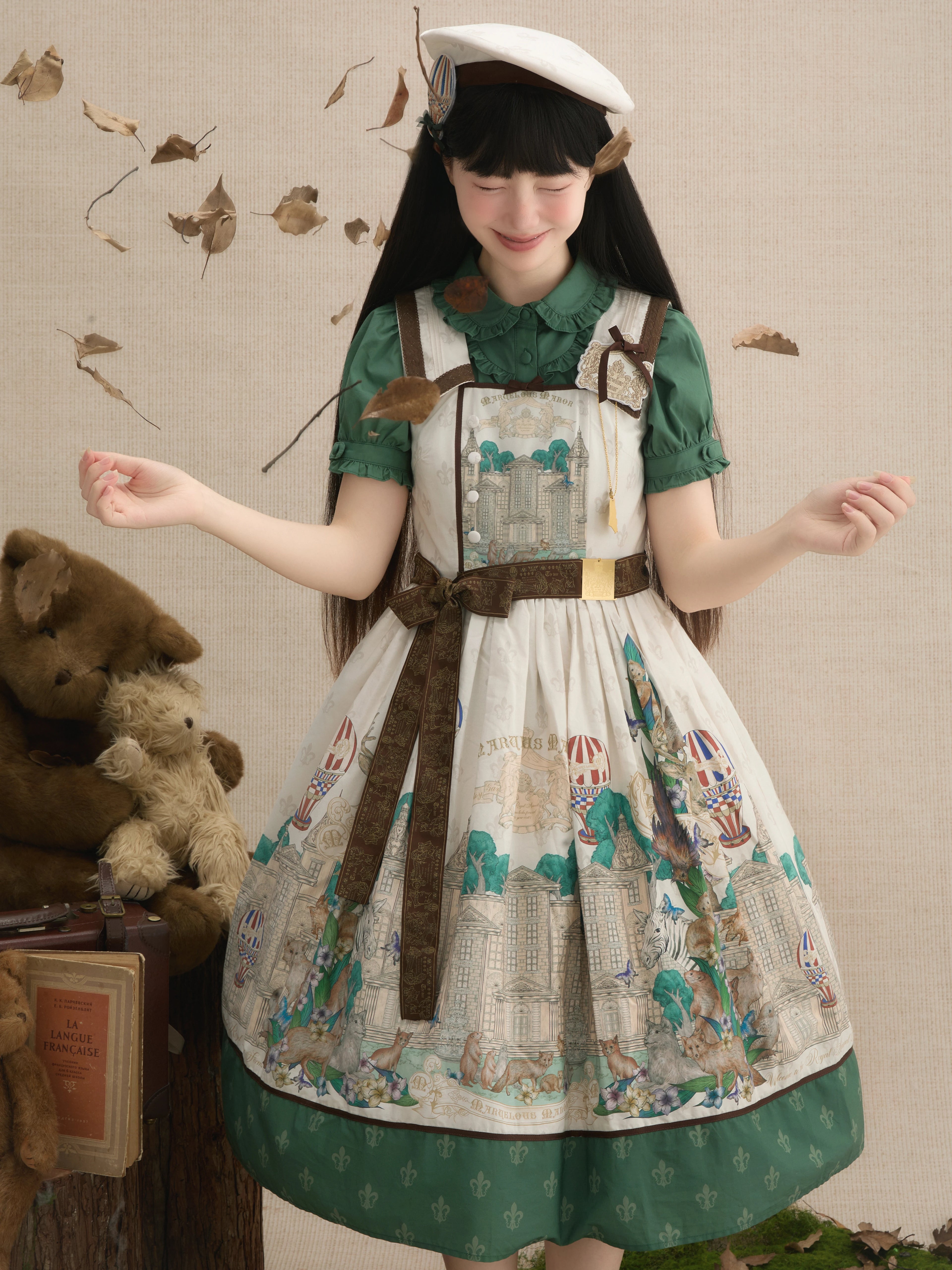 【受注予約6/17まで】The Marvelous Manor 半袖ブラウス