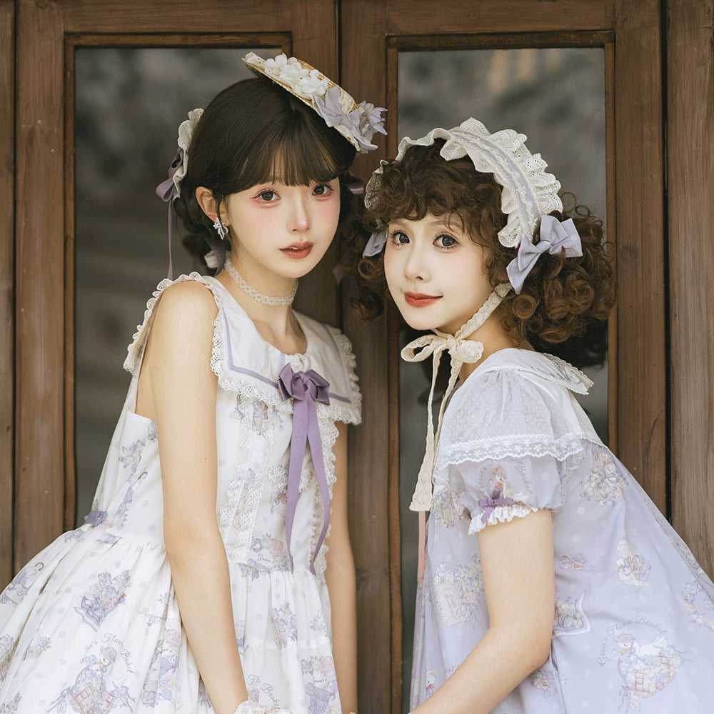 同時購入のみ【受注予約7/22まで】花かごの白鳥 アクセサリー