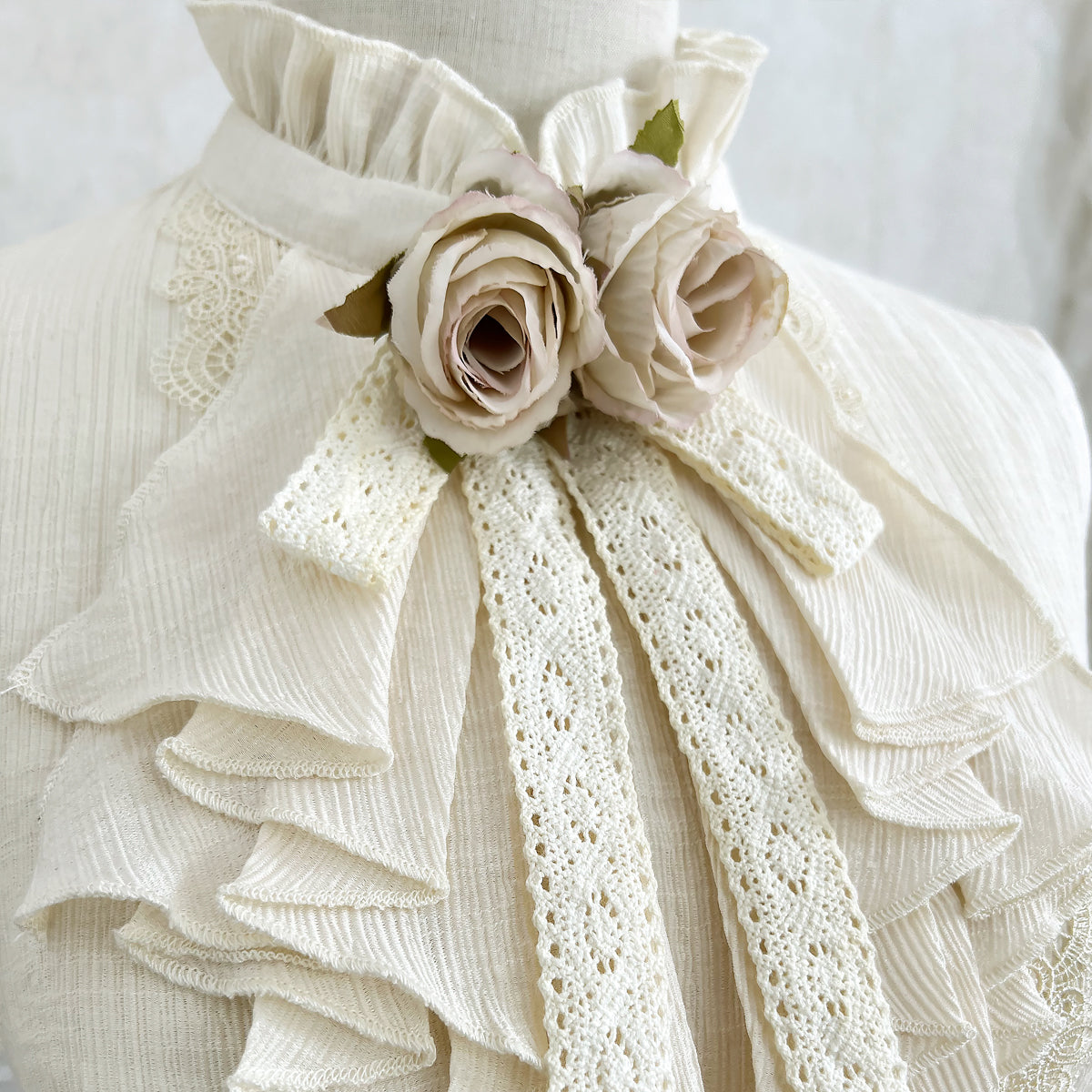 白花 中華風ロングスカートセットアップ