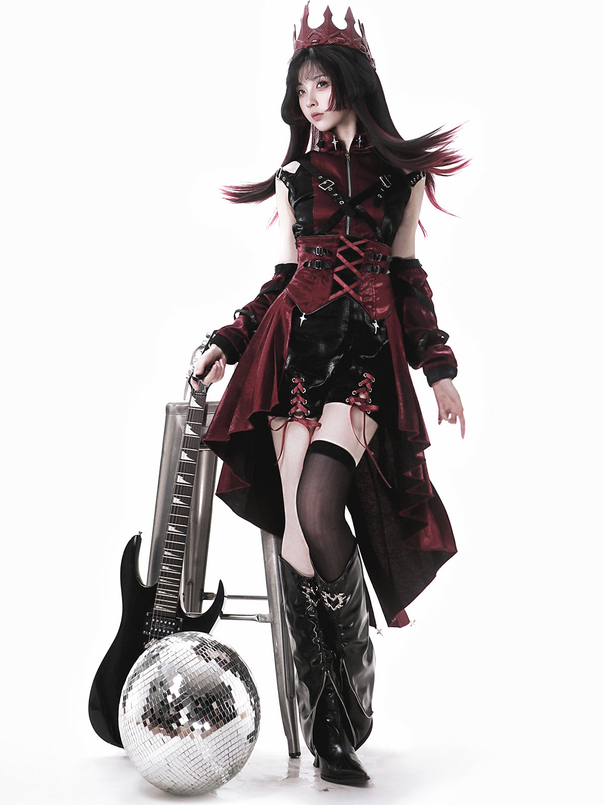 Assassin ブラックベルトショートパンツ4点セット