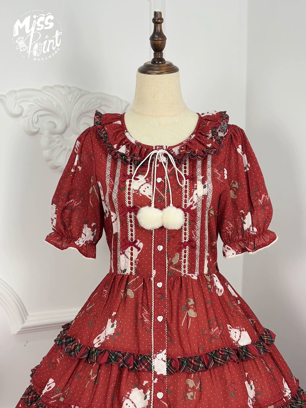 【予約販売】Sweet Berry Rabbit 半袖ワンピース