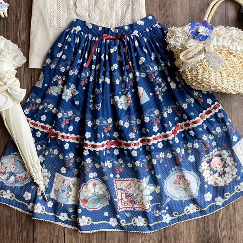 【予約販売】Sweetie Sheep プリントスカート