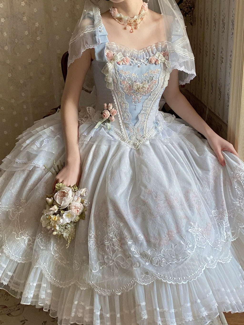 Dream Dance ロング丈スカートとトップス（単品・フルセット）