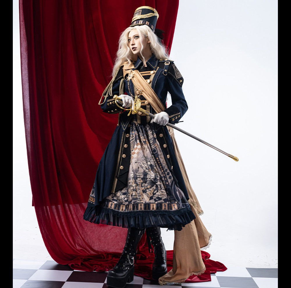 【受注予約7/23まで】The Silent Battle プリントスカート