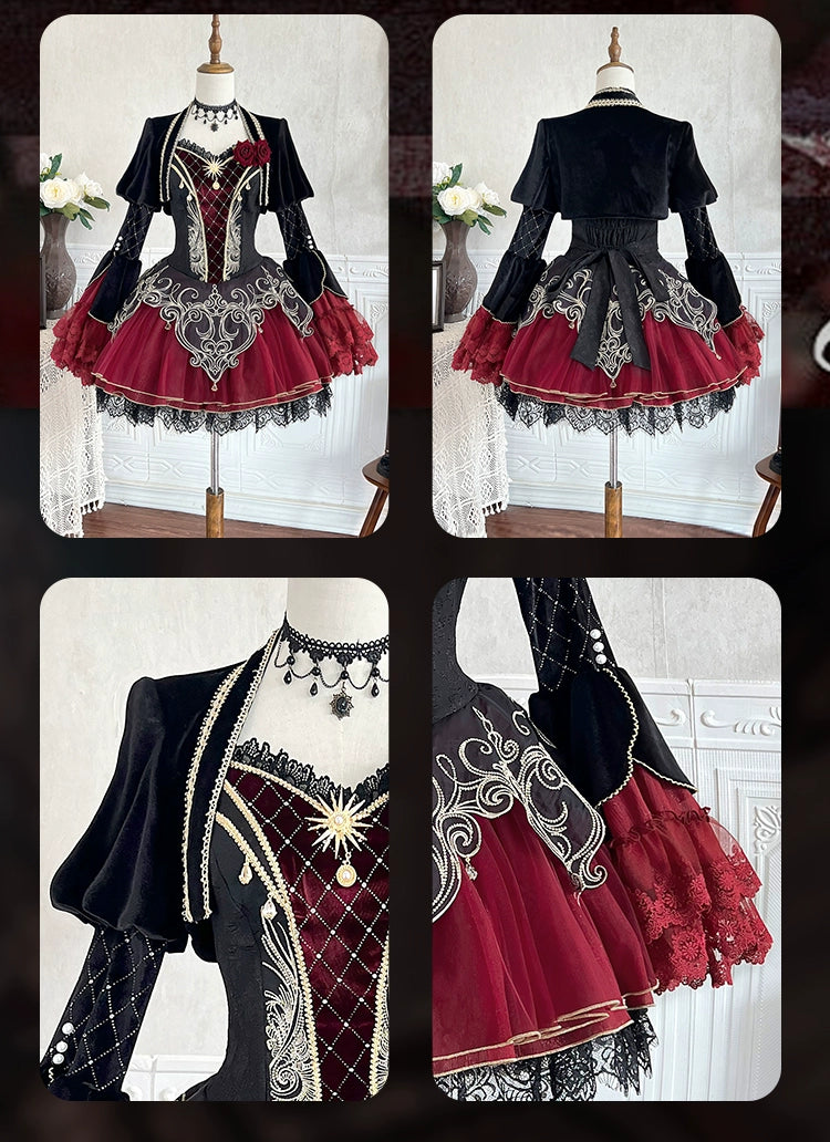 Bloodmoon Gothic Lolita Jumper Skirt