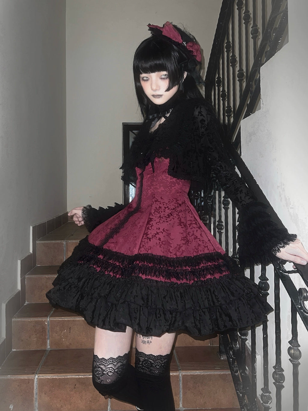 【受注予約7/21まで】Nocturne Eternelle ゴシックジャンパースカート