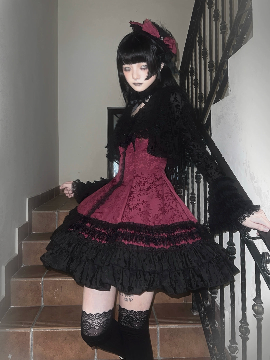 【受注予約7/21まで】Nocturne Eternelle ゴシックジャンパースカート