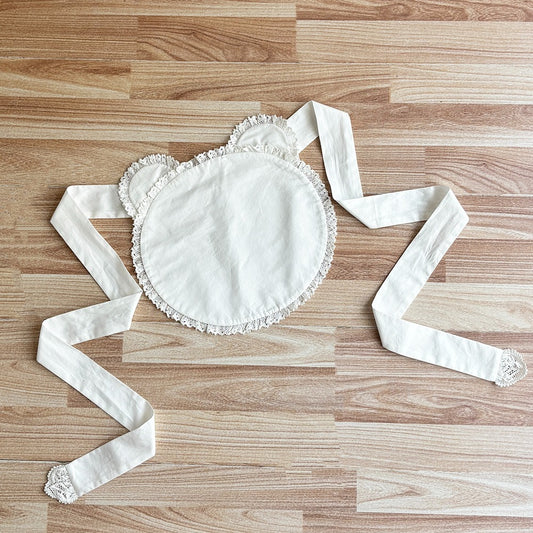 同時購入のみ【受注予約10/15まで】Checkered Petal Rabbit エプロン