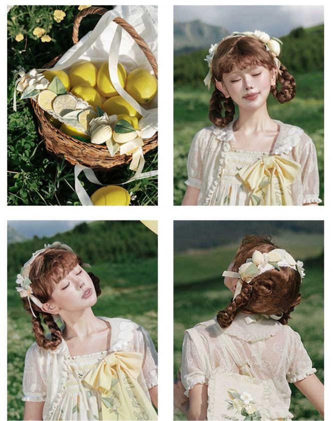 同時購入のみ【受注予約7/16まで】Limone Town カントリー風アクセサリー