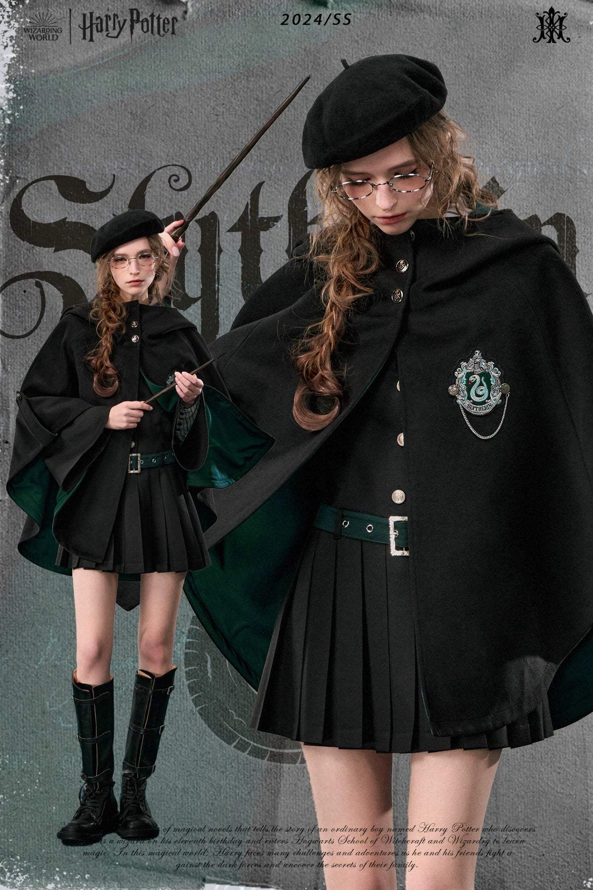 [Pre-order] Hogwarts School of Witchcraft and Wizardry Mid-length Hoodie Cape