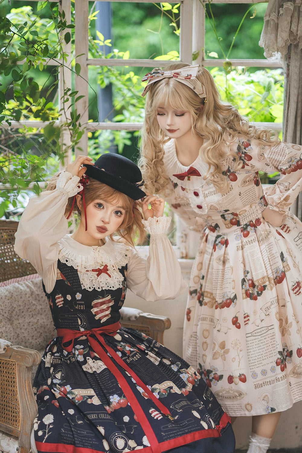 【予約販売】Strawberry Journal ジャンパースカート