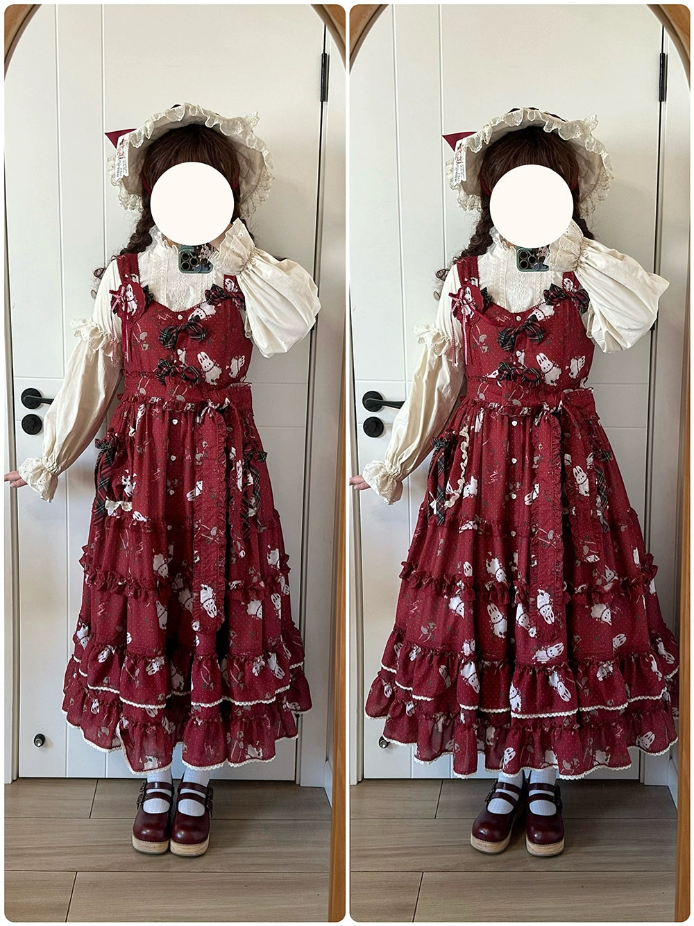 【予約販売】Sweet Berry Rabbit ジャンパースカート