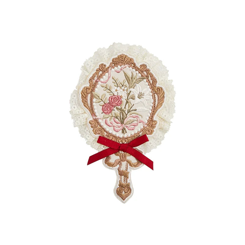 Rosy Cheeks Head Dress Brooch