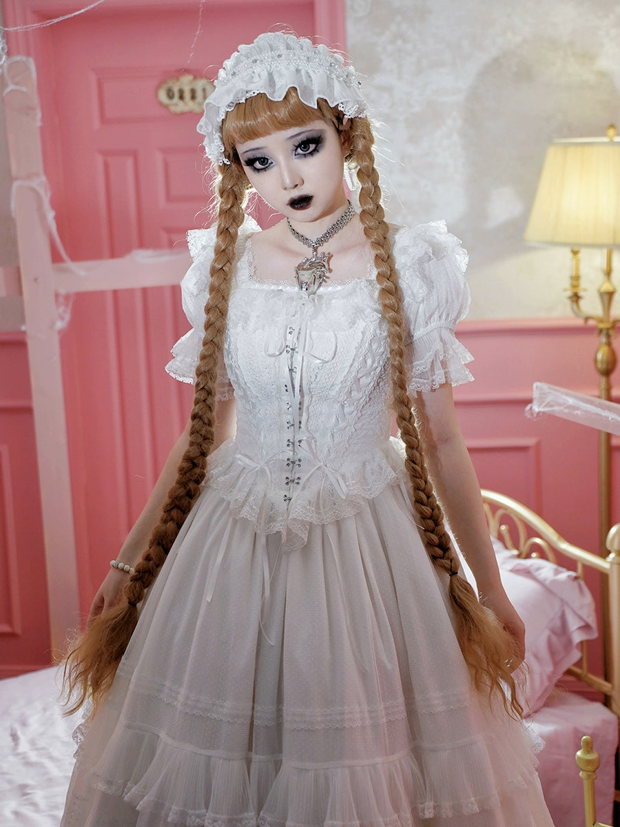 [Sale Period Ended] Withered Rose Corset with Overskirt