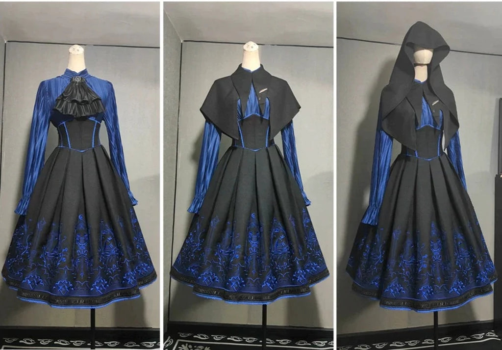 Lyra Theatre High Waist Skirt (Embroidered)