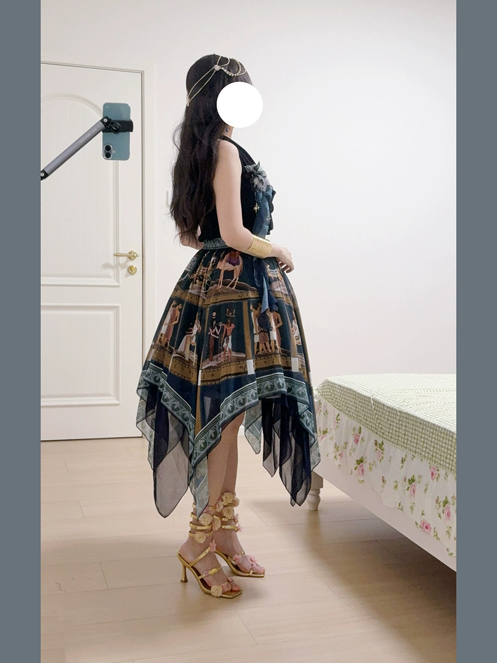 【受注予約6/12まで】Papyrus Story イレギュラーヘムスカート